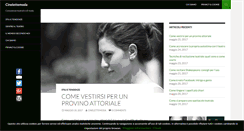 Desktop Screenshot of cinelettemoda.com